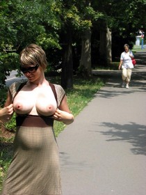 Topless slut Tiffany Star